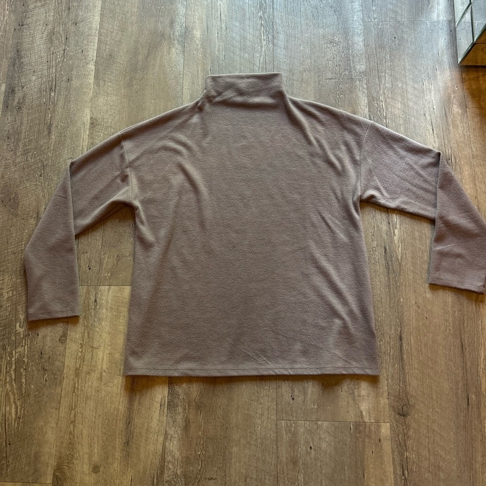A NEW DAY- Women’s Fleece Turtle Neck Sweater-Size Large